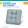 Classic Accessories 19" x 19" x 5" Seat Cushions, Grey Gull, 2PK DCGGCH19195-2PK